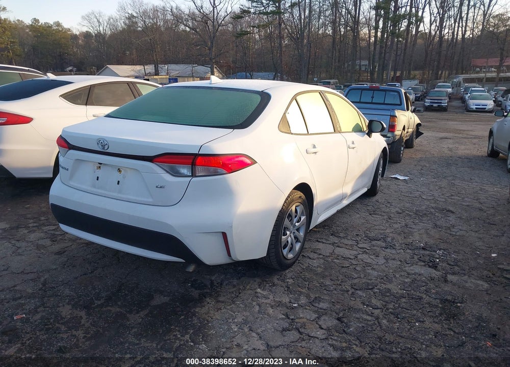 2020 TOYOTA COROLLA VIN: JTDEPRAEXLJ085508