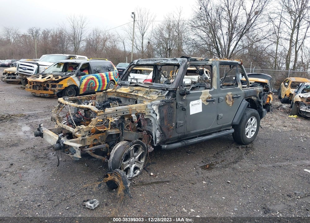 2021 JEEP WRANGLER UNLIMITED SPORT S 4X4 VIN: 1C4HJXDG4MW533651