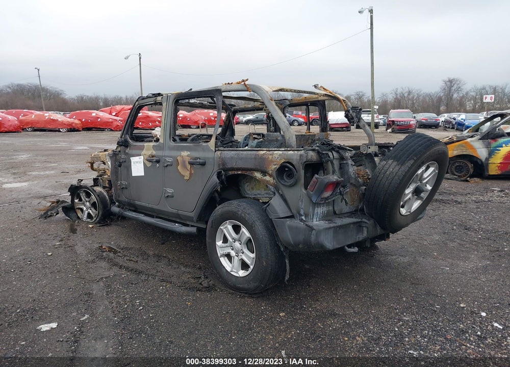 2021 JEEP WRANGLER UNLIMITED SPORT S 4X4 VIN: 1C4HJXDG4MW533651