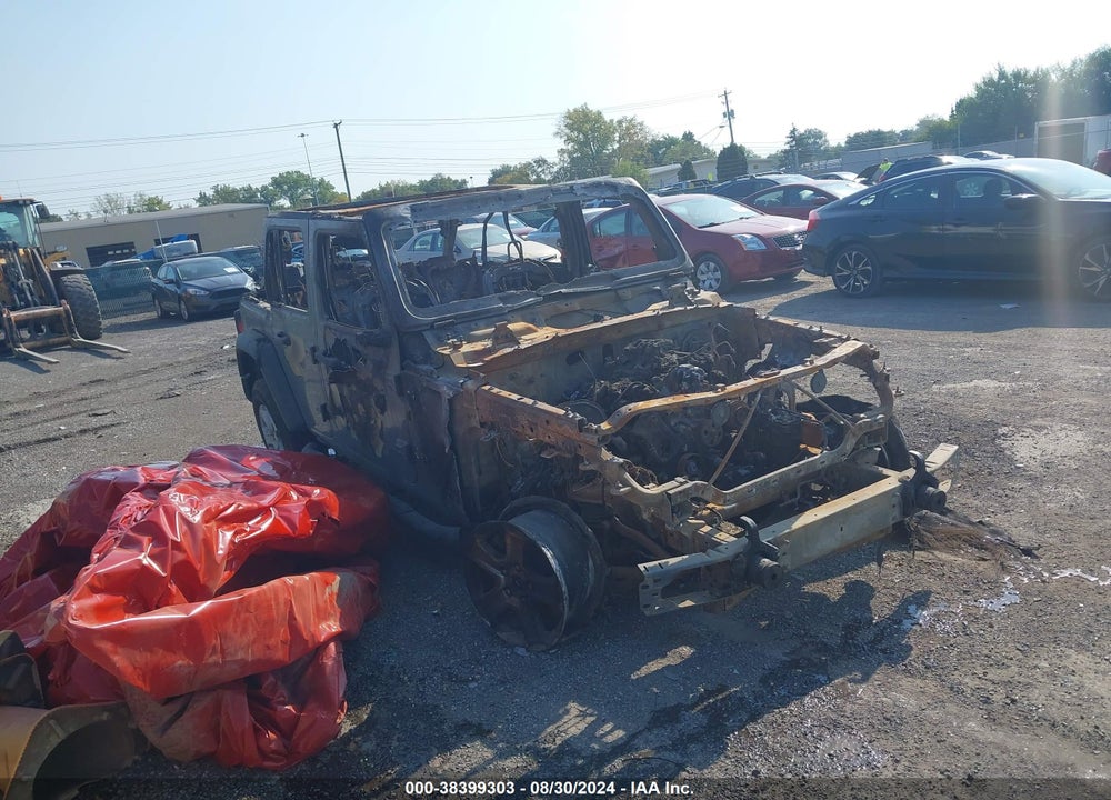 2021 JEEP WRANGLER UNLIMITED SPORT S 4X4 VIN: 1C4HJXDG4MW533651