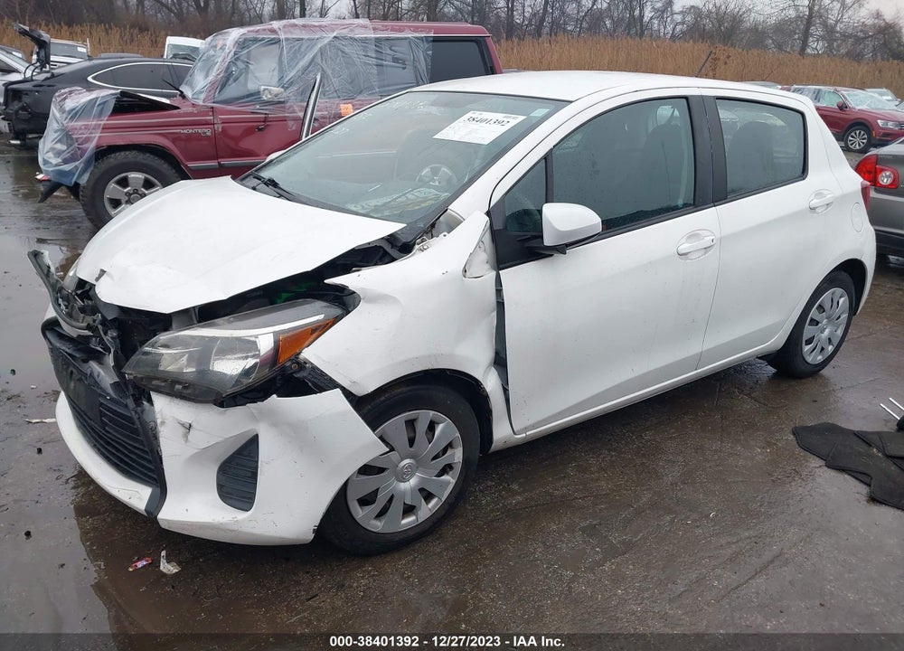 2015 TOYOTA YARIS L VIN: VNKKTUD39FA027560