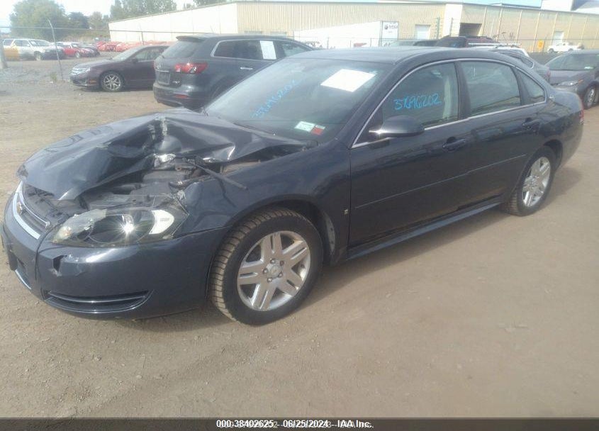 2009 CHEVROLET IMPALA LT VIN: 2G1WT57N491322294