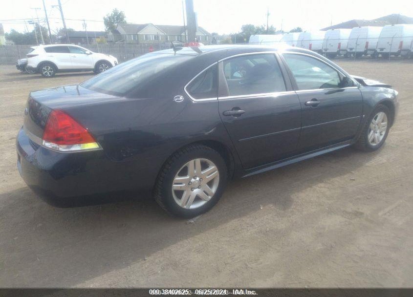 2009 CHEVROLET IMPALA LT VIN: 2G1WT57N491322294