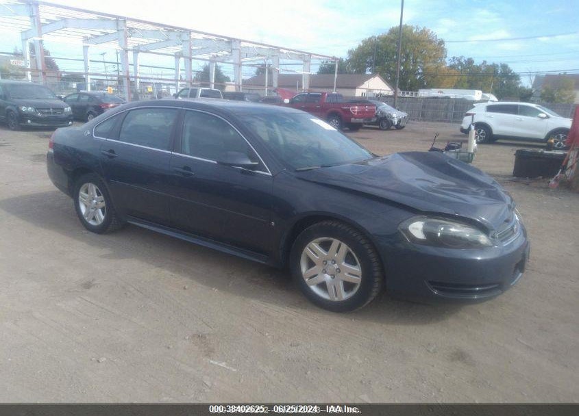 2009 CHEVROLET IMPALA LT VIN: 2G1WT57N491322294