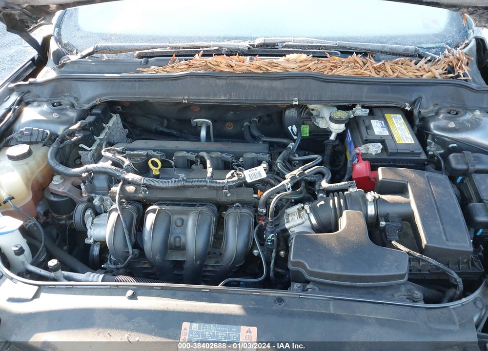 2015 FORD FUSION S VIN: 1FA6P0G75F5124100