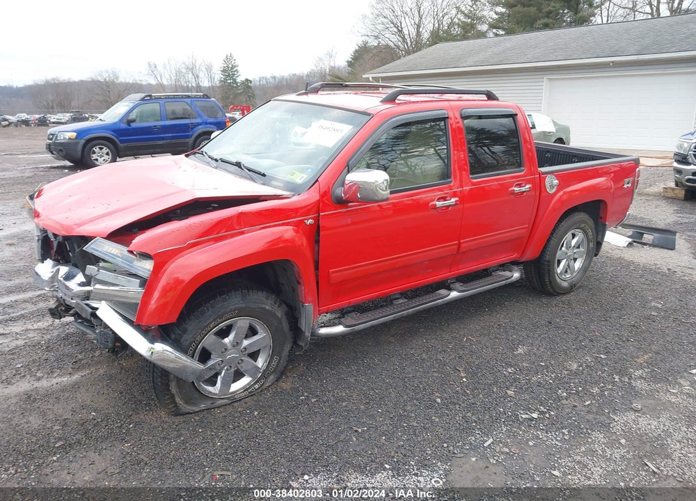 2011 CHEVROLET COLORADO 2LT VIN: 1GCHTDFP1B8132193