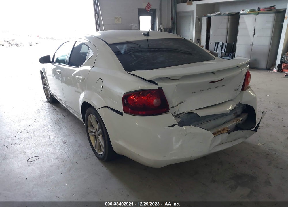 2012 DODGE AVENGER VIN: 1C3CDZCB7CN198803
