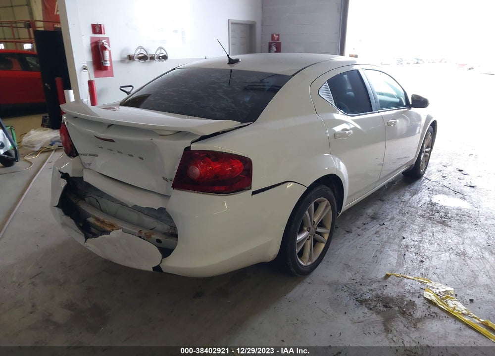 2012 DODGE AVENGER VIN: 1C3CDZCB7CN198803