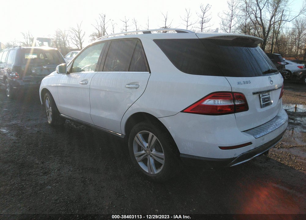 2014 MERCEDES-BENZ ML 350 4MATIC VIN: 4JGDA5HB1EA405914