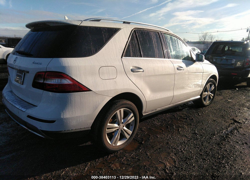 2014 MERCEDES-BENZ ML 350 4MATIC VIN: 4JGDA5HB1EA405914