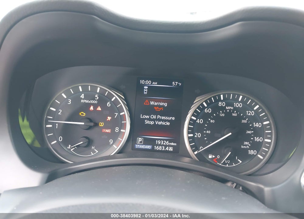 2019 INFINITI Q50 3.0T LUXE VIN: JN1EV7AR3KM592392