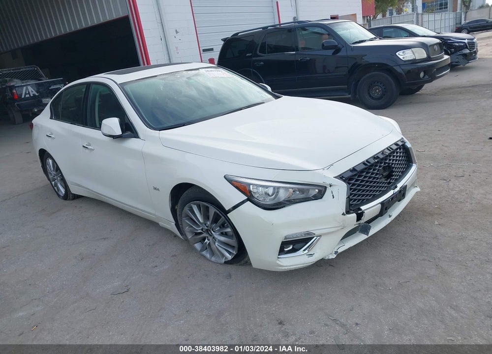 2019 INFINITI Q50 3.0T LUXE VIN: JN1EV7AR3KM592392