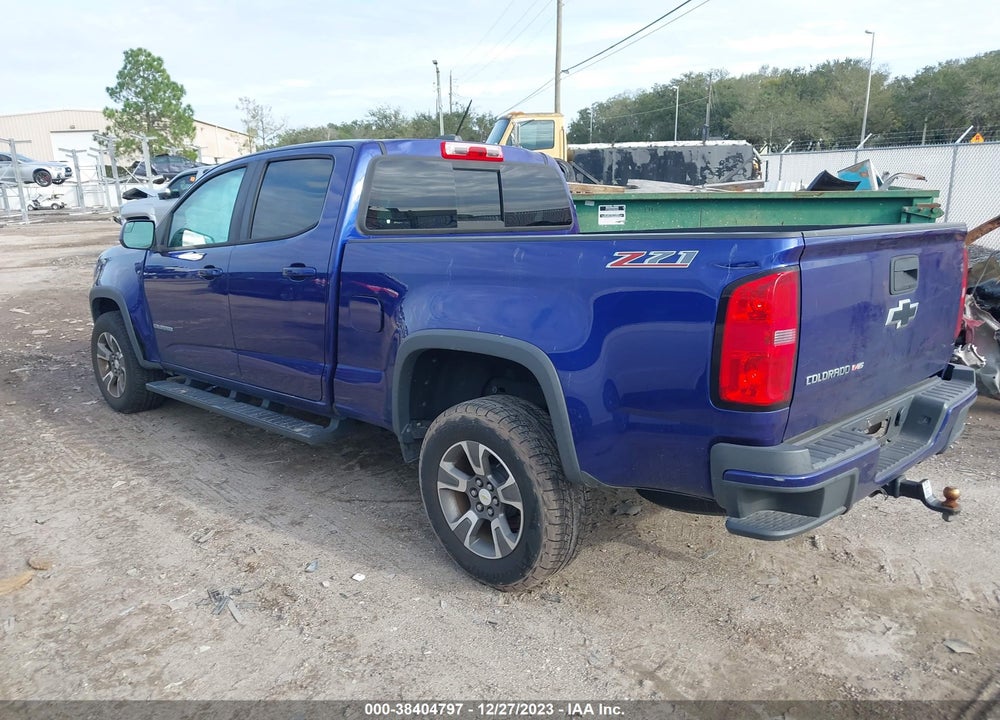2017 CHEVROLET COLORADO Z71 VIN: 1GCGSDEN9H1316412
