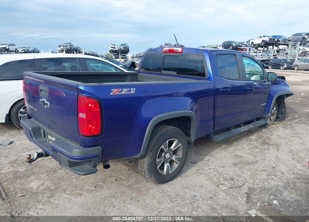 2017 CHEVROLET COLORADO Z71 VIN: 1GCGSDEN9H1316412