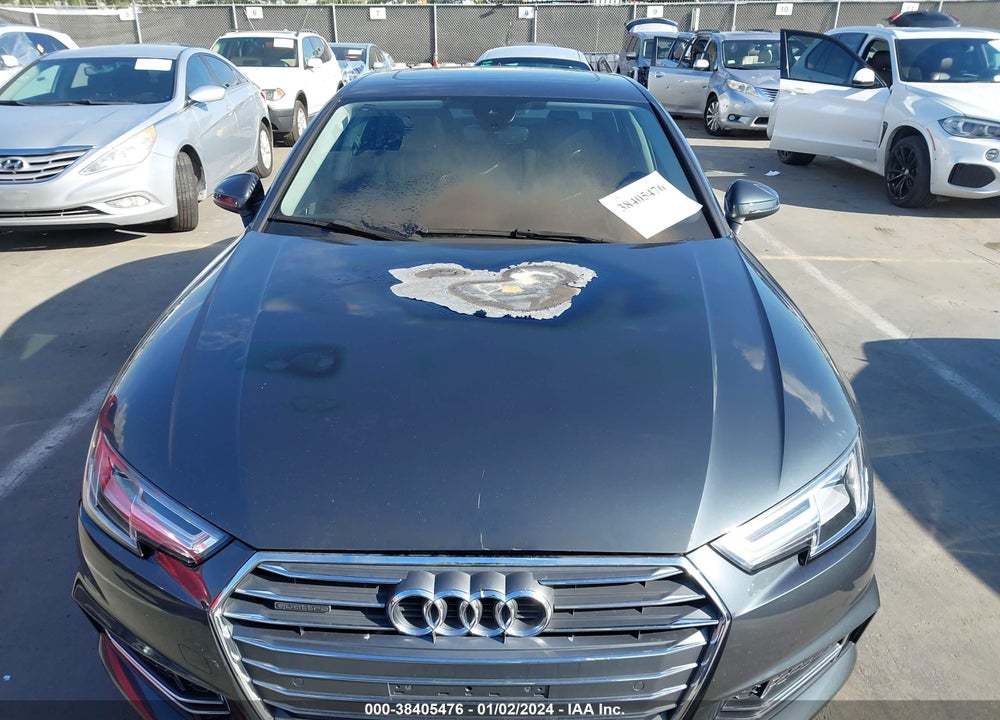 2017 AUDI A4 2.0T PREMIUM VIN: WAUENAF47HN038716