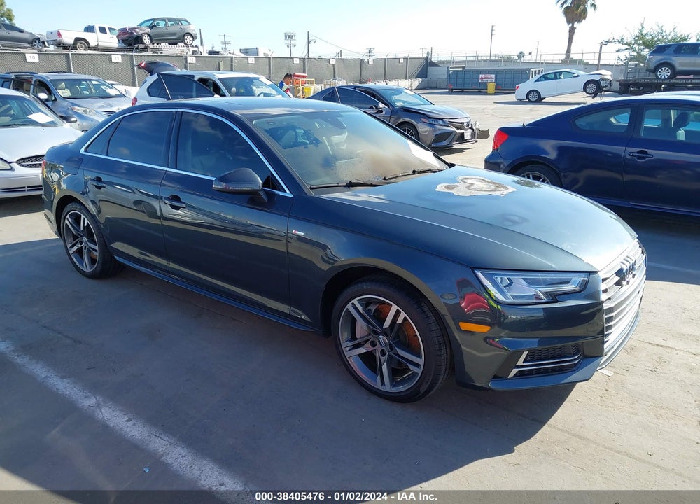 2017 AUDI A4 2.0T PREMIUM VIN: WAUENAF47HN038716