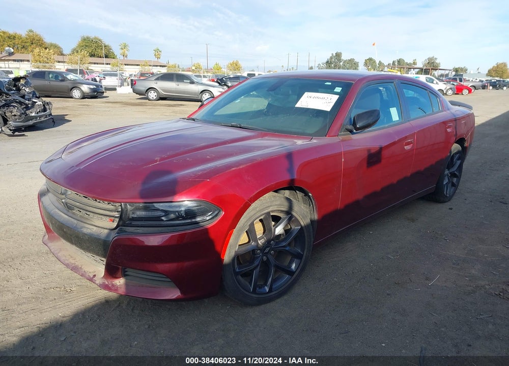 2021 DODGE CHARGER SXT RWD VIN: 2C3CDXBG2MH634047