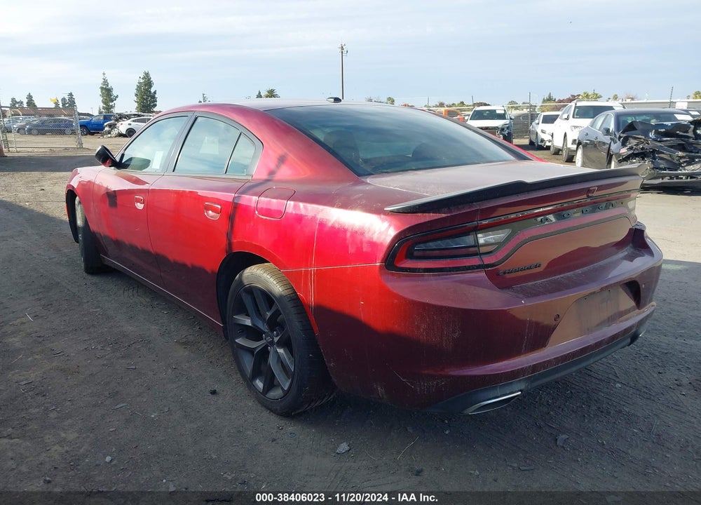 2021 DODGE CHARGER SXT RWD VIN: 2C3CDXBG2MH634047