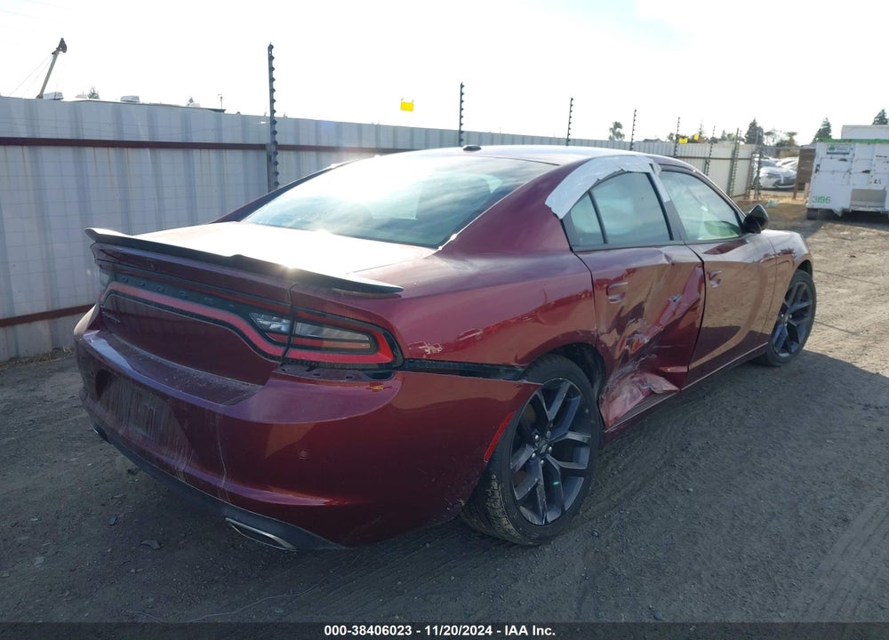 2021 DODGE CHARGER SXT RWD VIN: 2C3CDXBG2MH634047