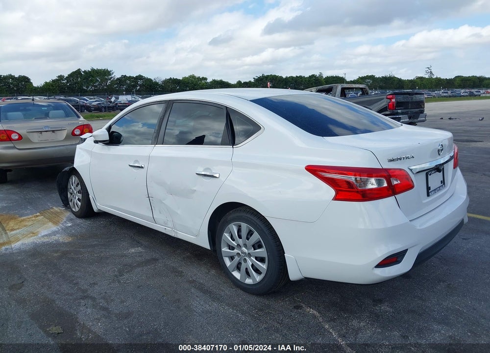 2017 NISSAN SENTRA S VIN: 3N1AB7AP2HY204371