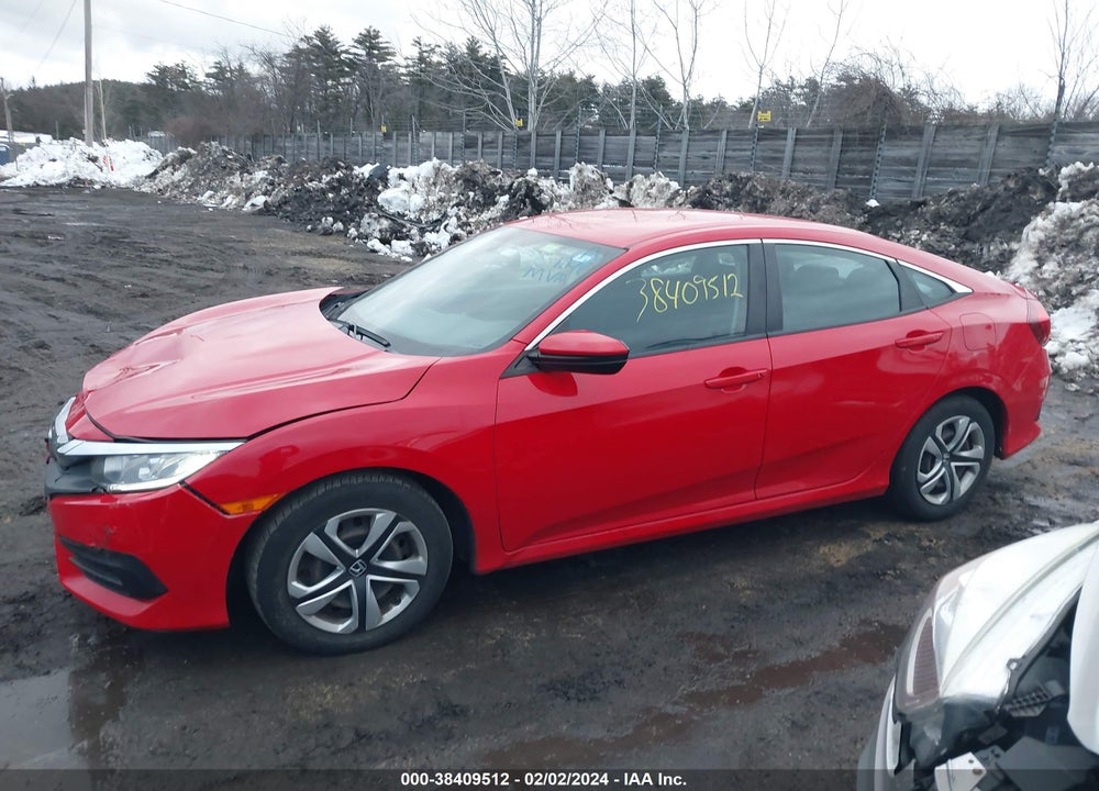 2017 HONDA CIVIC LX VIN: 2HGFC2F5XHH564599