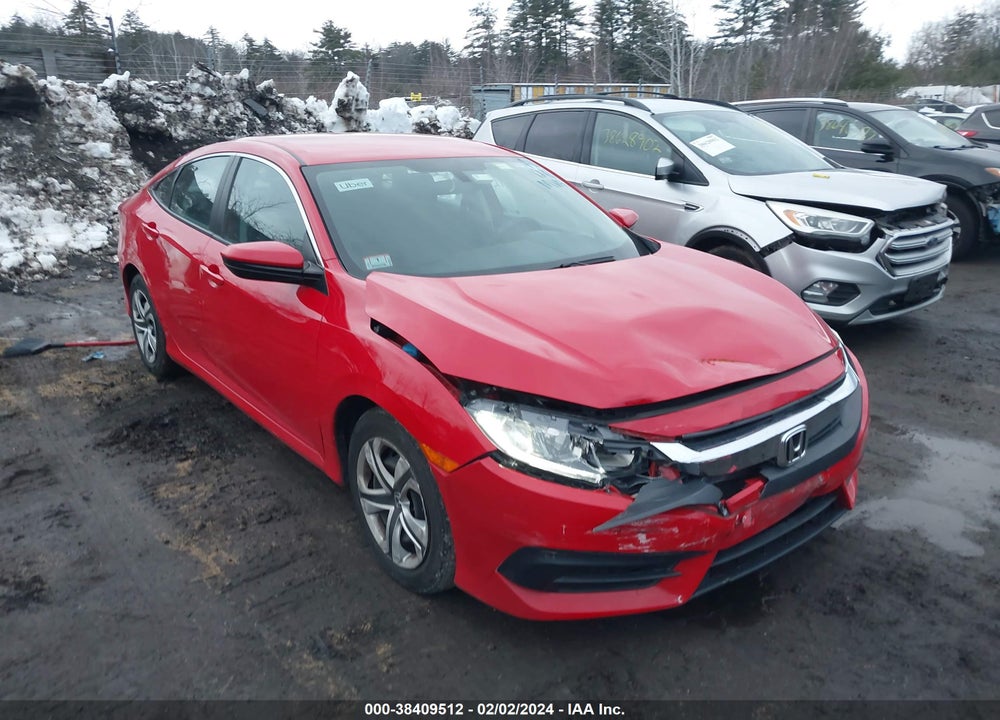 2017 HONDA CIVIC LX VIN: 2HGFC2F5XHH564599