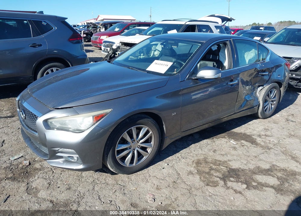 2014 INFINITI Q50 PREMIUM VIN: JN1BV7ARXEM696482