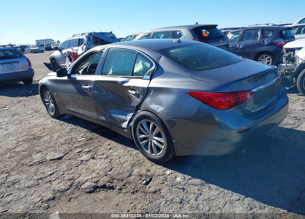 2014 INFINITI Q50 PREMIUM VIN: JN1BV7ARXEM696482