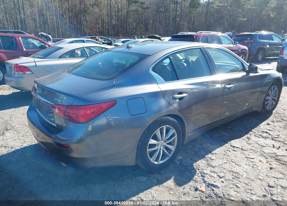 2014 INFINITI Q50 PREMIUM VIN: JN1BV7ARXEM696482