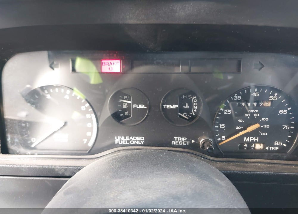 1988 FORD ESCORT LX VIN: 1FAPP959XJW352139