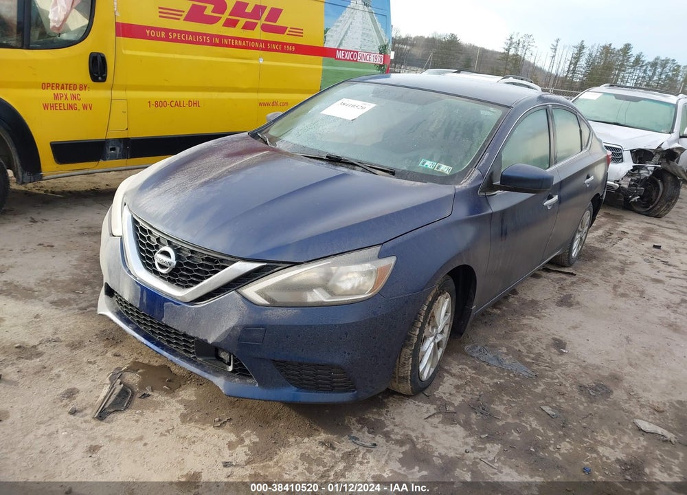 2018 NISSAN SENTRA SV VIN: 3N1AB7AP0JL620342