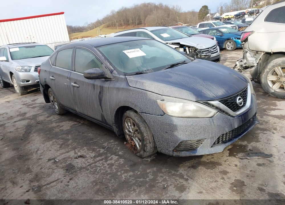 2018 NISSAN SENTRA SV VIN: 3N1AB7AP0JL620342
