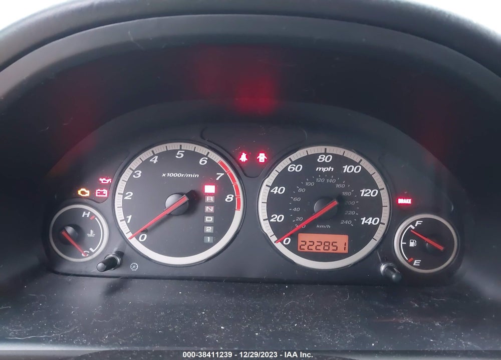 2004 HONDA CR-V EX VIN: SHSRD78884U252402