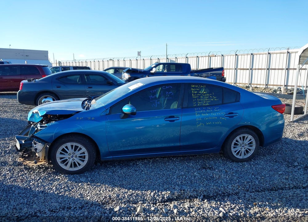 2018 SUBARU IMPREZA 2.0I PREMIUM VIN: 4S3GKAB61J3602261