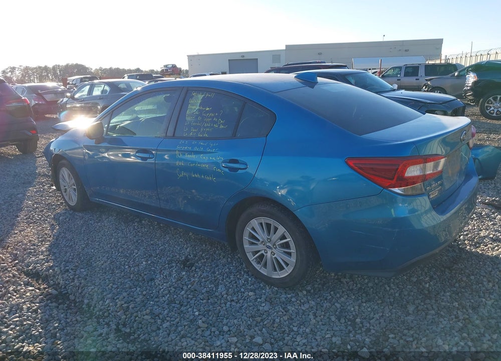 2018 SUBARU IMPREZA 2.0I PREMIUM VIN: 4S3GKAB61J3602261