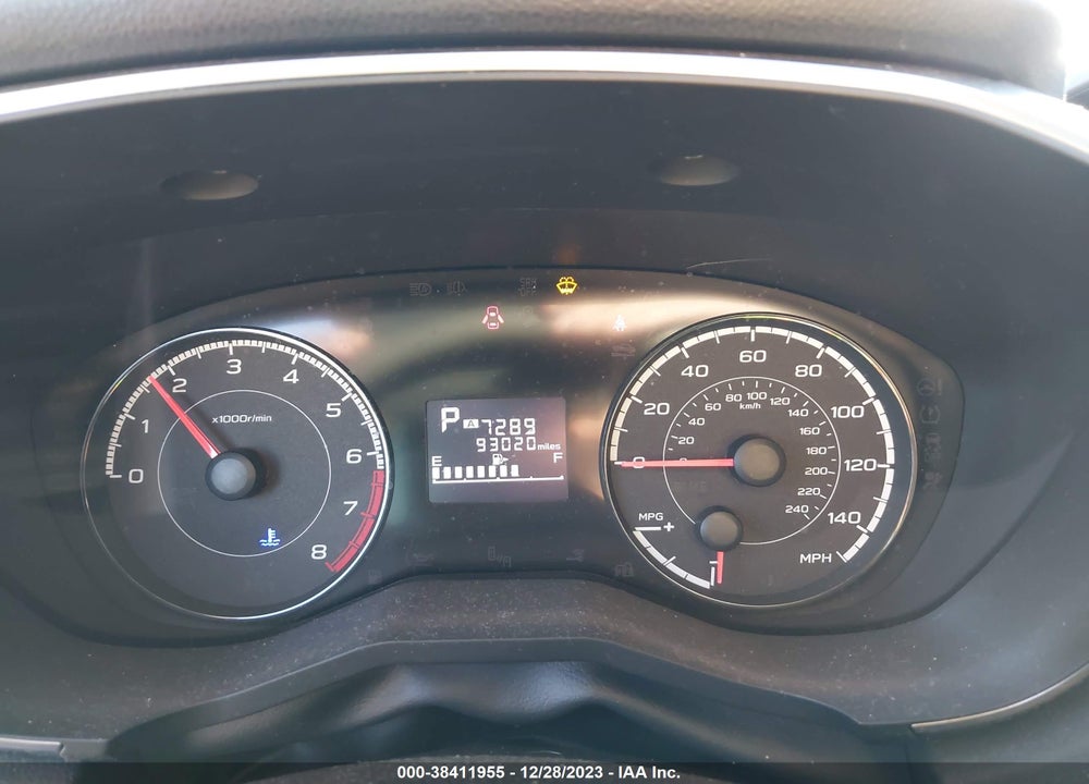 2018 SUBARU IMPREZA 2.0I PREMIUM VIN: 4S3GKAB61J3602261