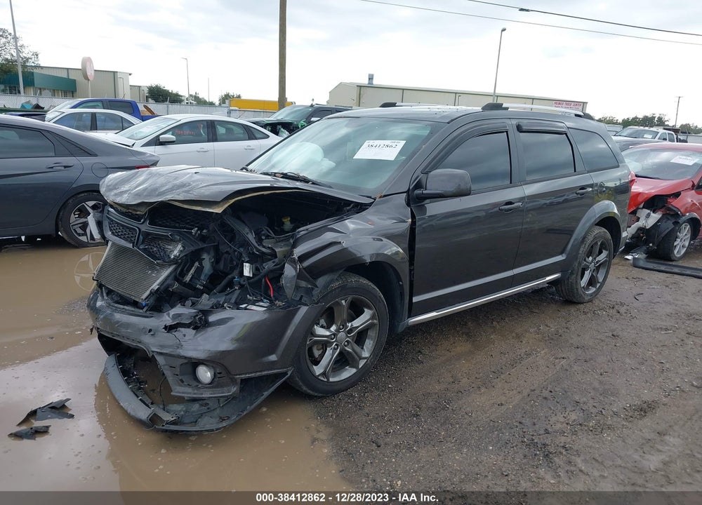 2015 DODGE JOURNEY VIN: 3C4PDCGB2FT718740