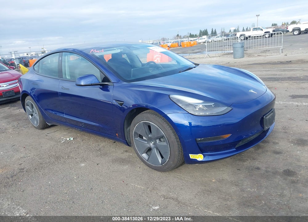 2022 TESLA MODEL 3 VIN: 5YJ3E1EB9NF314933
