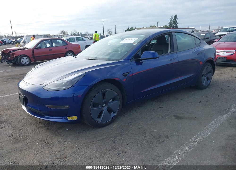 2022 TESLA MODEL 3 VIN: 5YJ3E1EB9NF314933