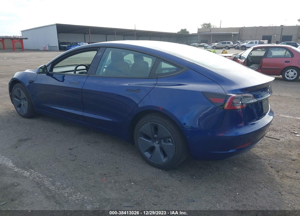 2022 TESLA MODEL 3 VIN: 5YJ3E1EB9NF314933
