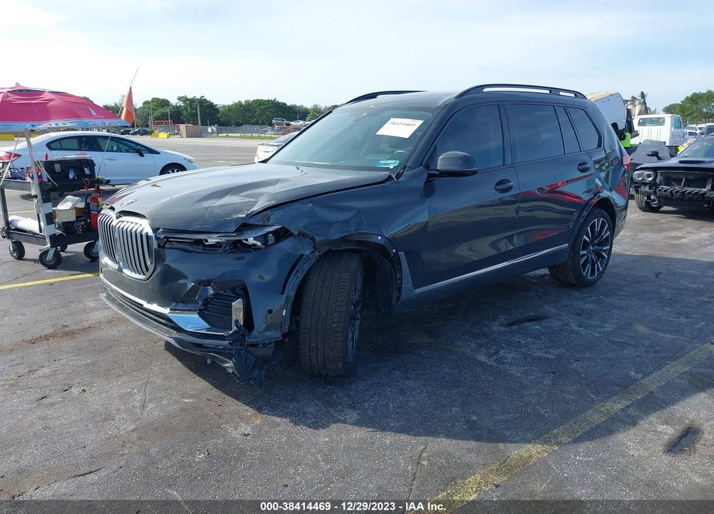 2021 BMW X7 VIN: 5UXCW2C02M9F47504