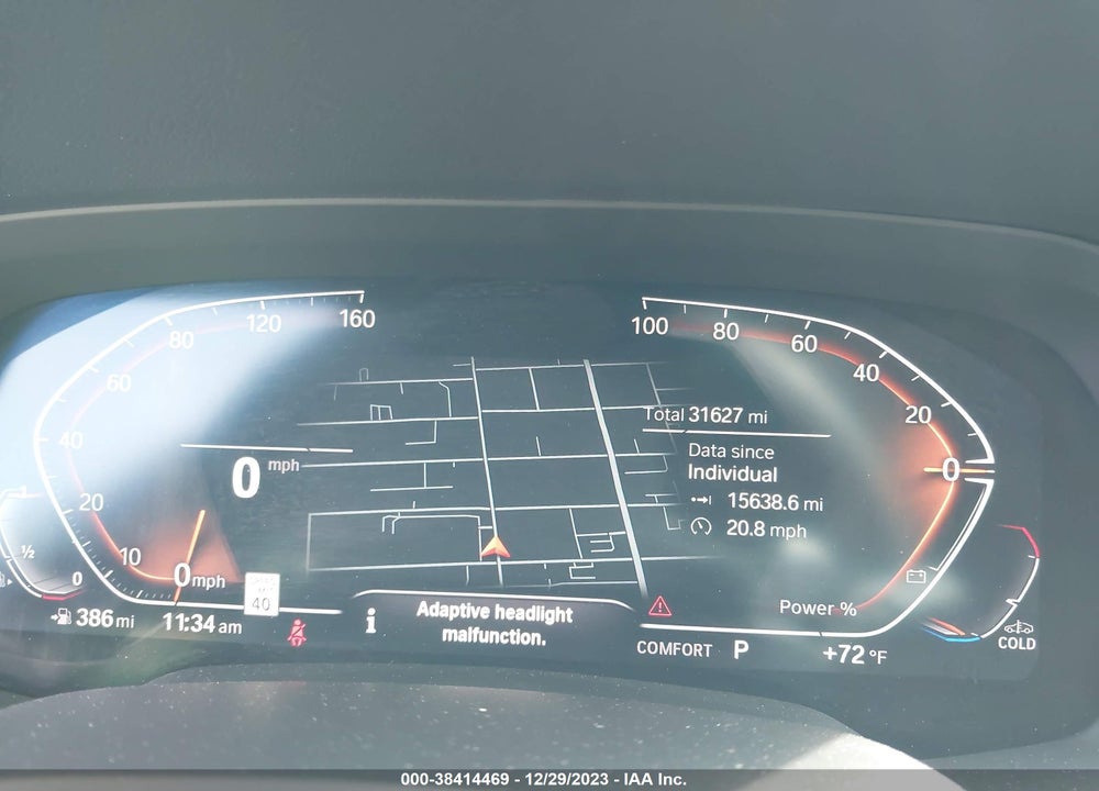 2021 BMW X7 VIN: 5UXCW2C02M9F47504