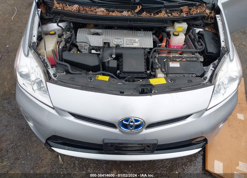 2013 TOYOTA PRIUS THREE VIN: JTDKN3DU5D5653697