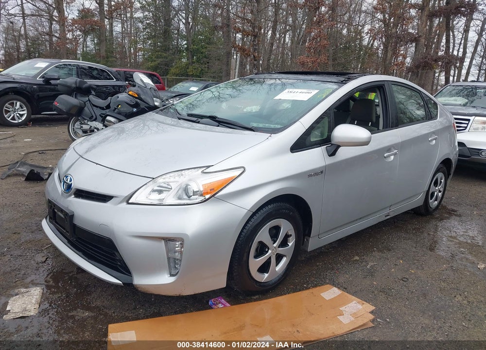 2013 TOYOTA PRIUS THREE VIN: JTDKN3DU5D5653697