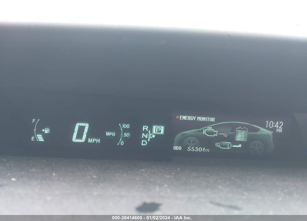2013 TOYOTA PRIUS THREE VIN: JTDKN3DU5D5653697