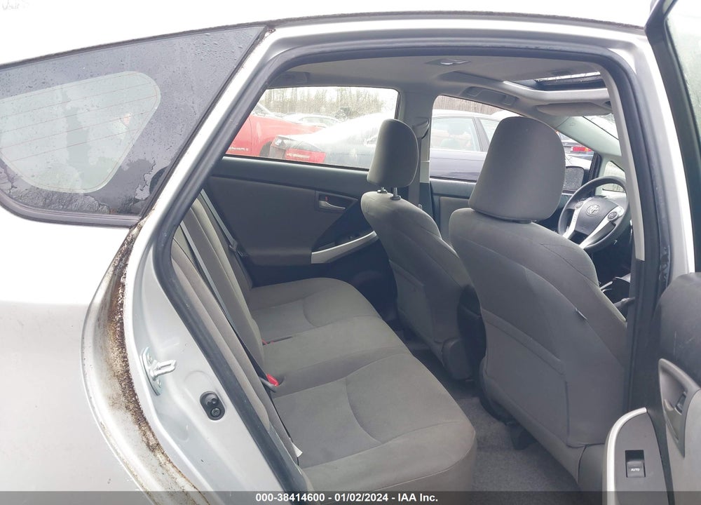 2013 TOYOTA PRIUS THREE VIN: JTDKN3DU5D5653697