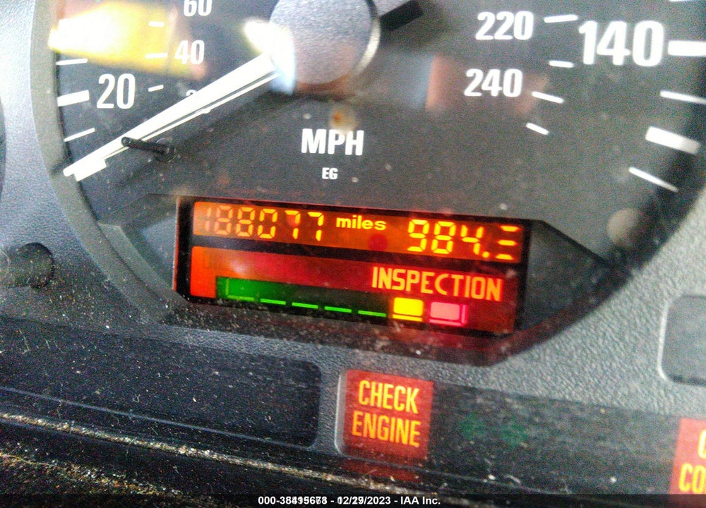 1997 BMW 3 SERIES 328IC VIN: WBABK7322VET63447