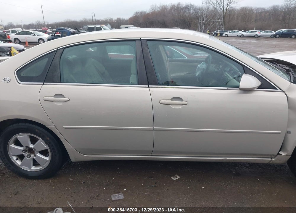 2008 CHEVROLET IMPALA LT VIN: 2G1WT58K981299176