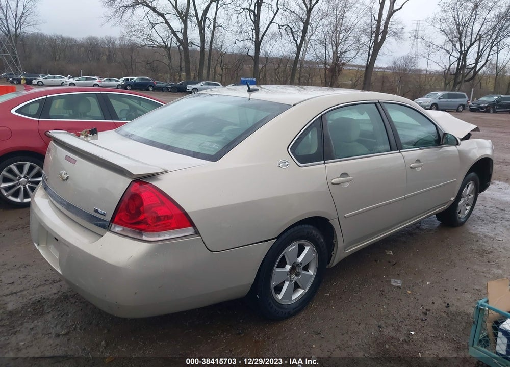 2008 CHEVROLET IMPALA LT VIN: 2G1WT58K981299176