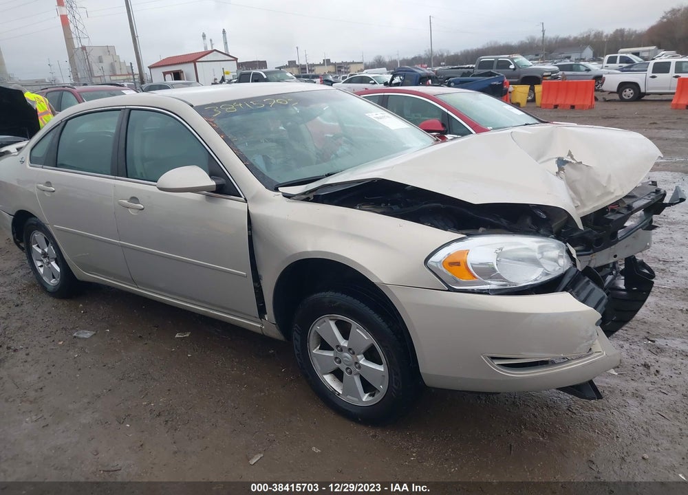 2008 CHEVROLET IMPALA LT VIN: 2G1WT58K981299176